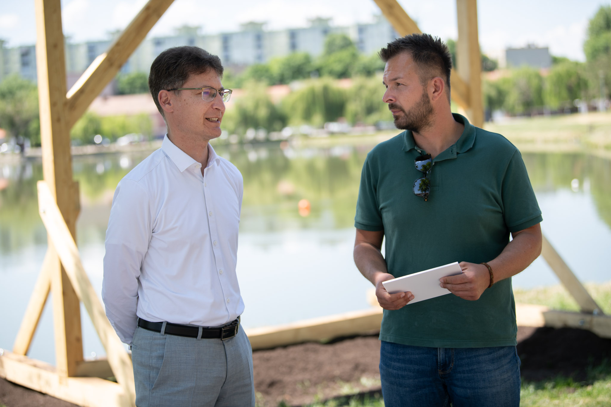 Fecskehotel nyílt a Csónakázó-tó partján